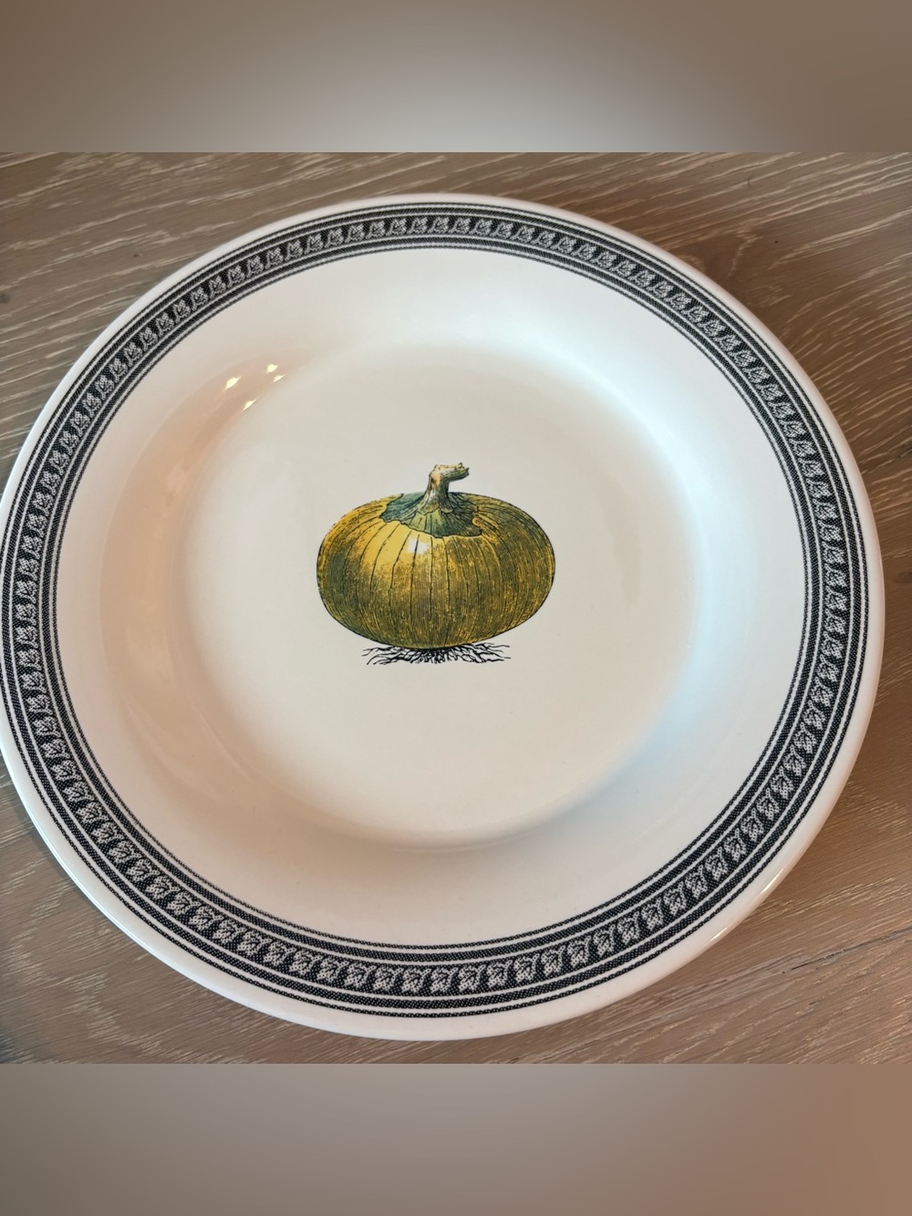 Vintage Pfaltzgraff Farmers Market Onion Dinner Plate